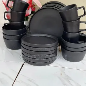 Ceramic Serving Dinner Plates Cups and Bowls