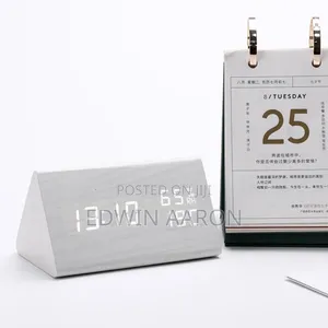 Wooden Mini Digital Alarm Clock