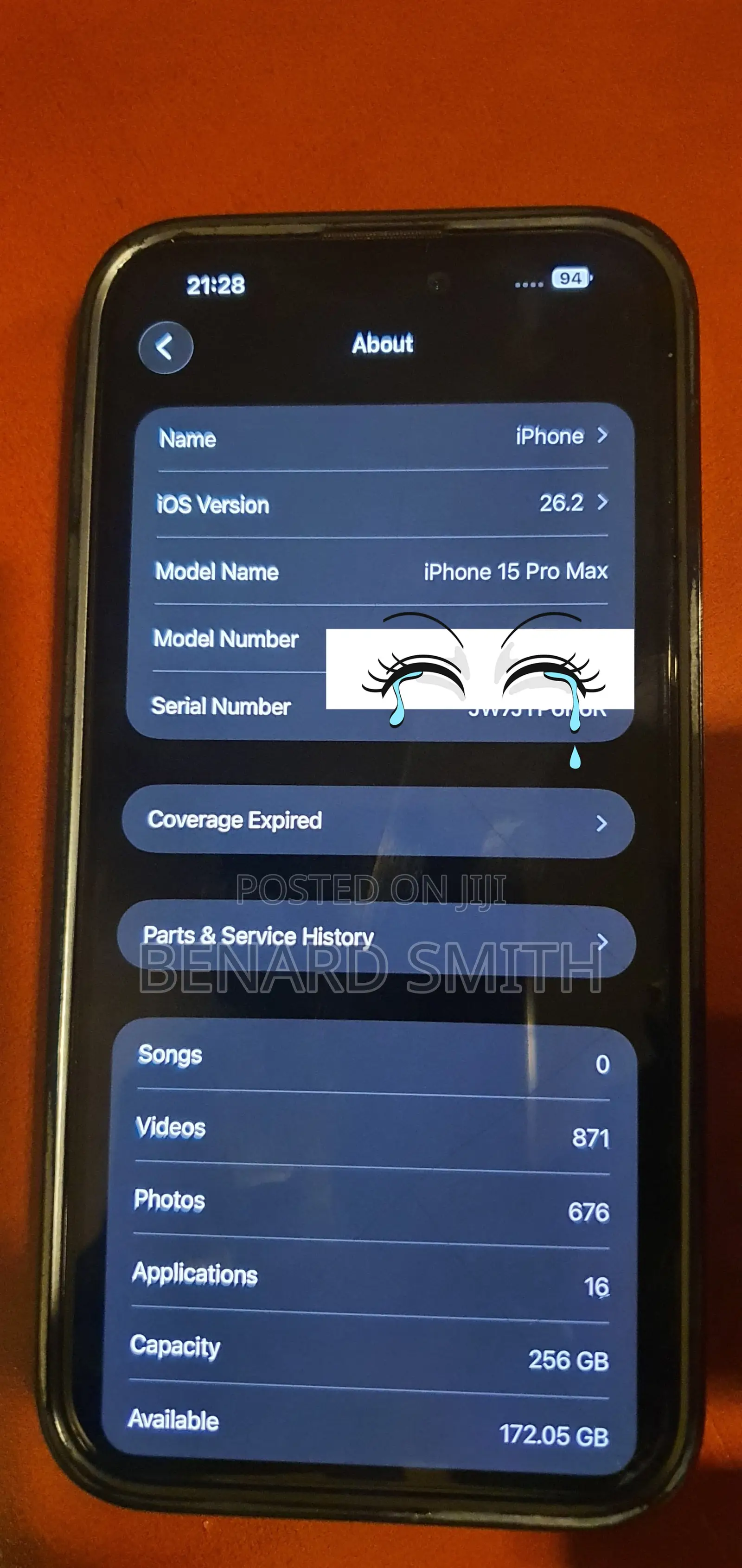 Apple iPhone 15 Pro Max 256 GB White