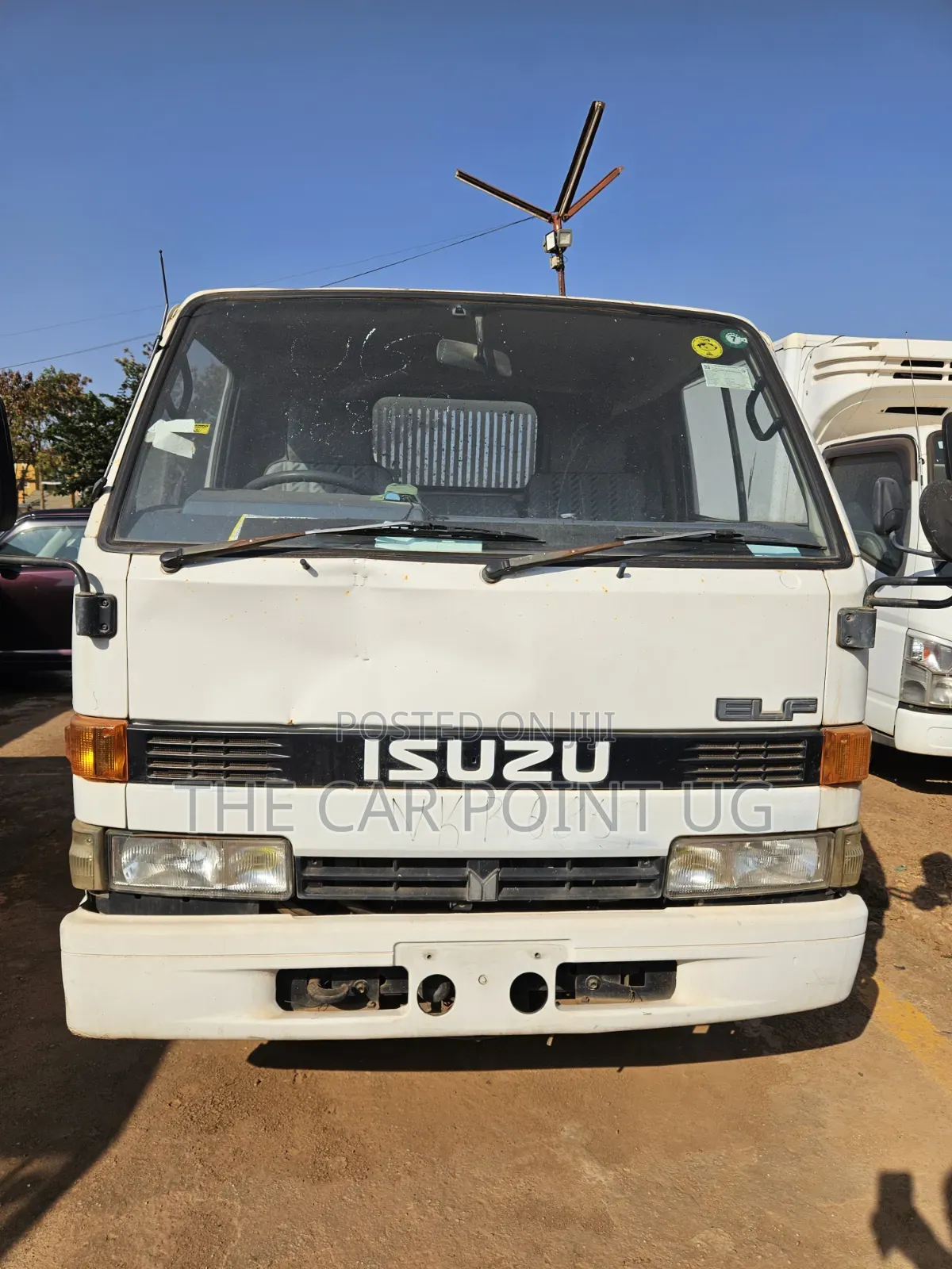 Isuzu Elf Dumper High Bed White