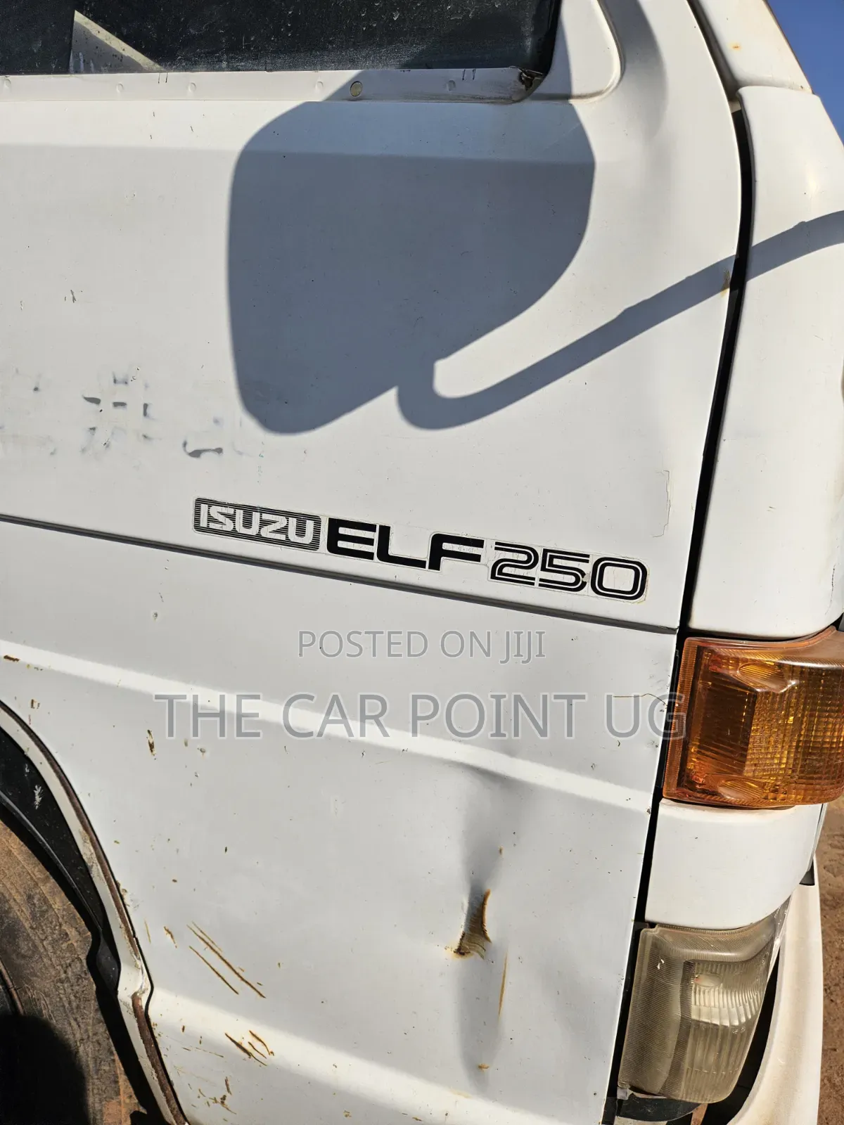 Isuzu Elf Dumper High Bed White