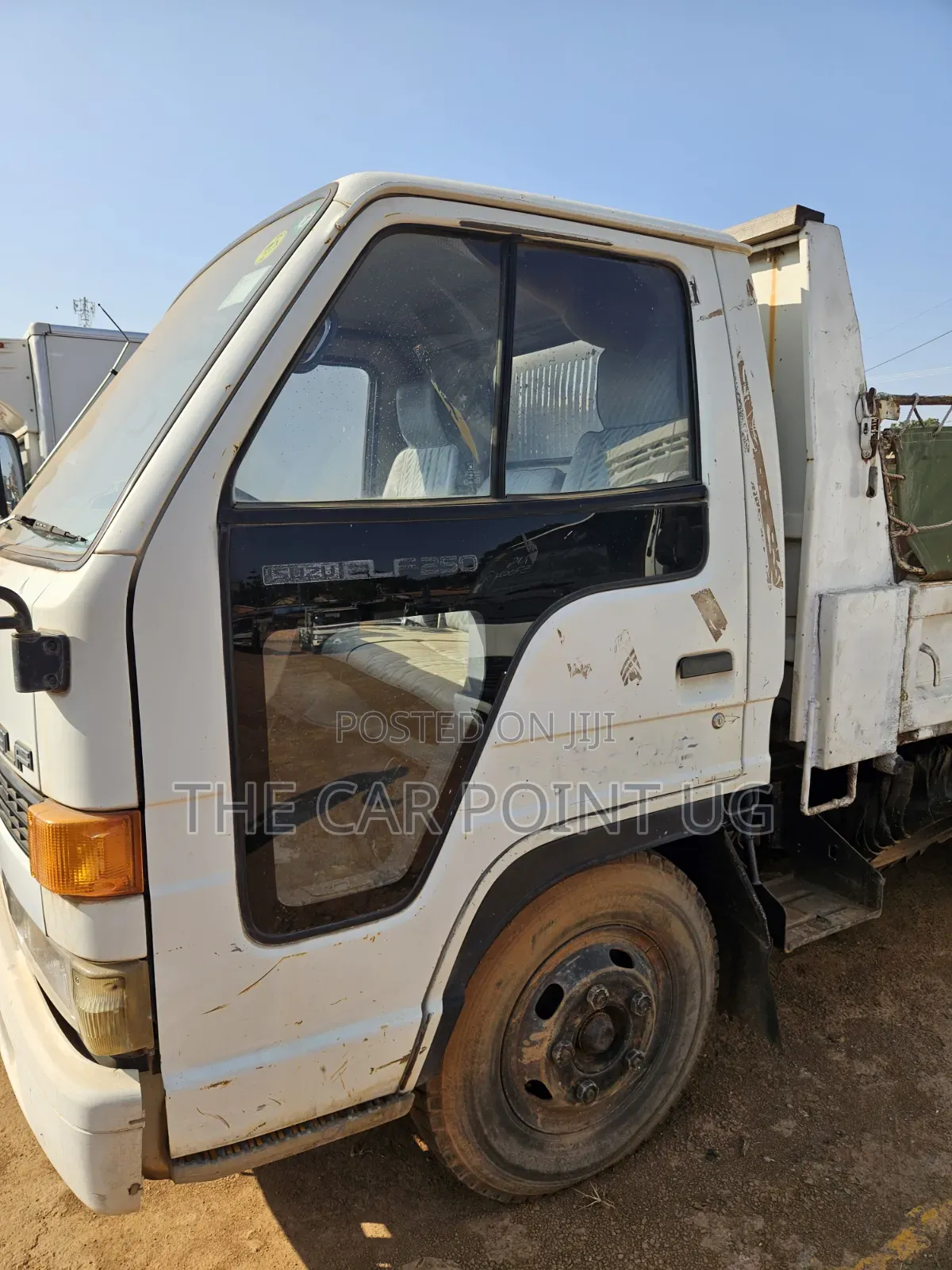 Isuzu Elf Dumper High Bed White