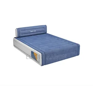 Modern Inflatable Flocked Air Mattress King Size
