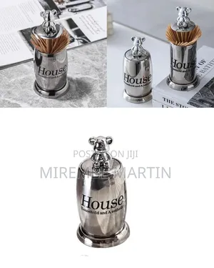 Stainless Steel Toothpick Holder Dispenser.