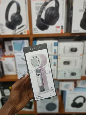 Levelo Cyclo Cooling Fan/Rechargeable Hand Held Portable Fan