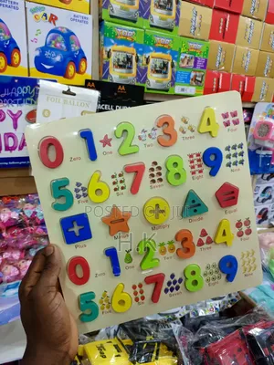 Educational Wooden Puzzle Board
