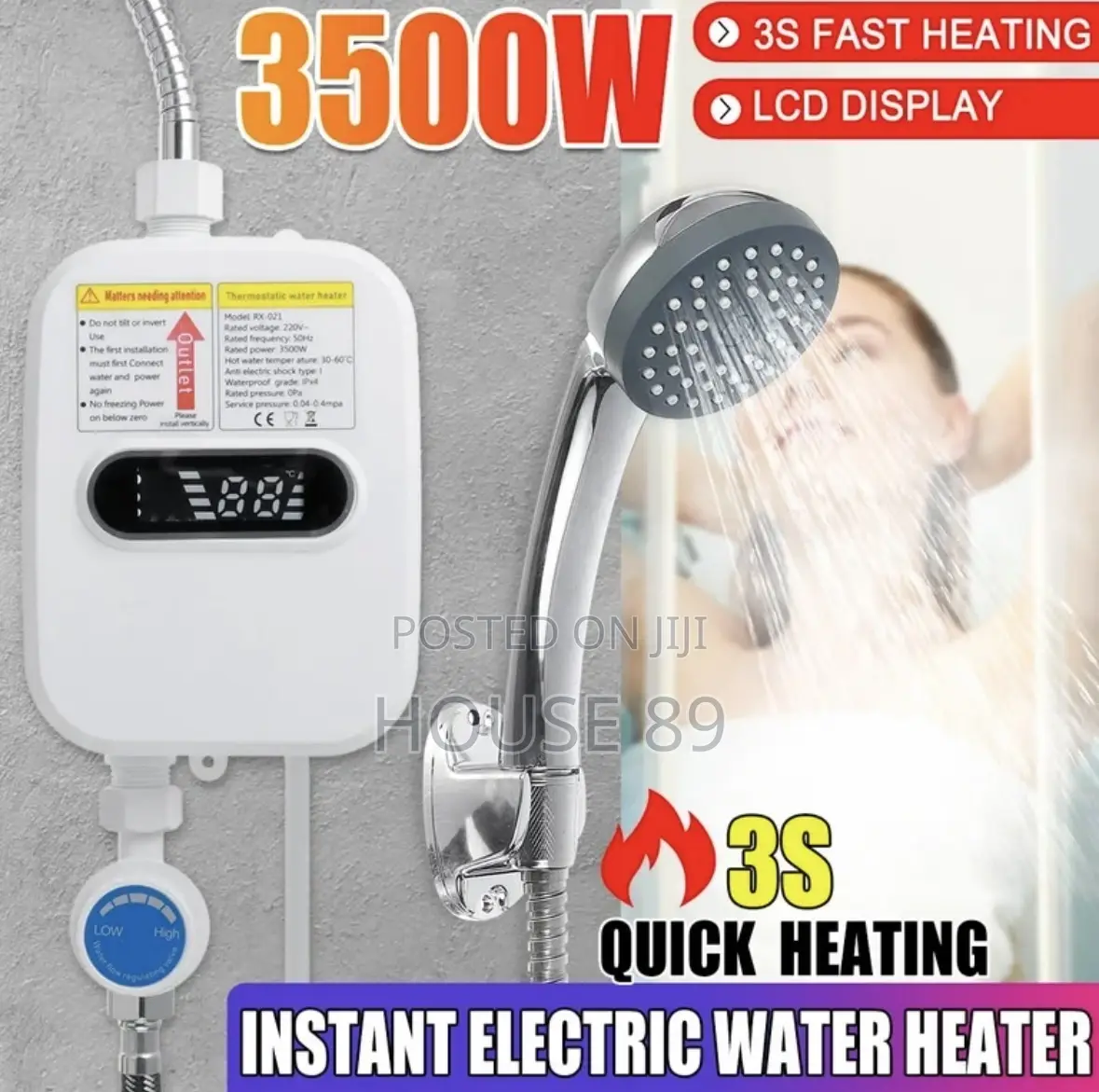 Smart RX Instant Tankless Water Heater