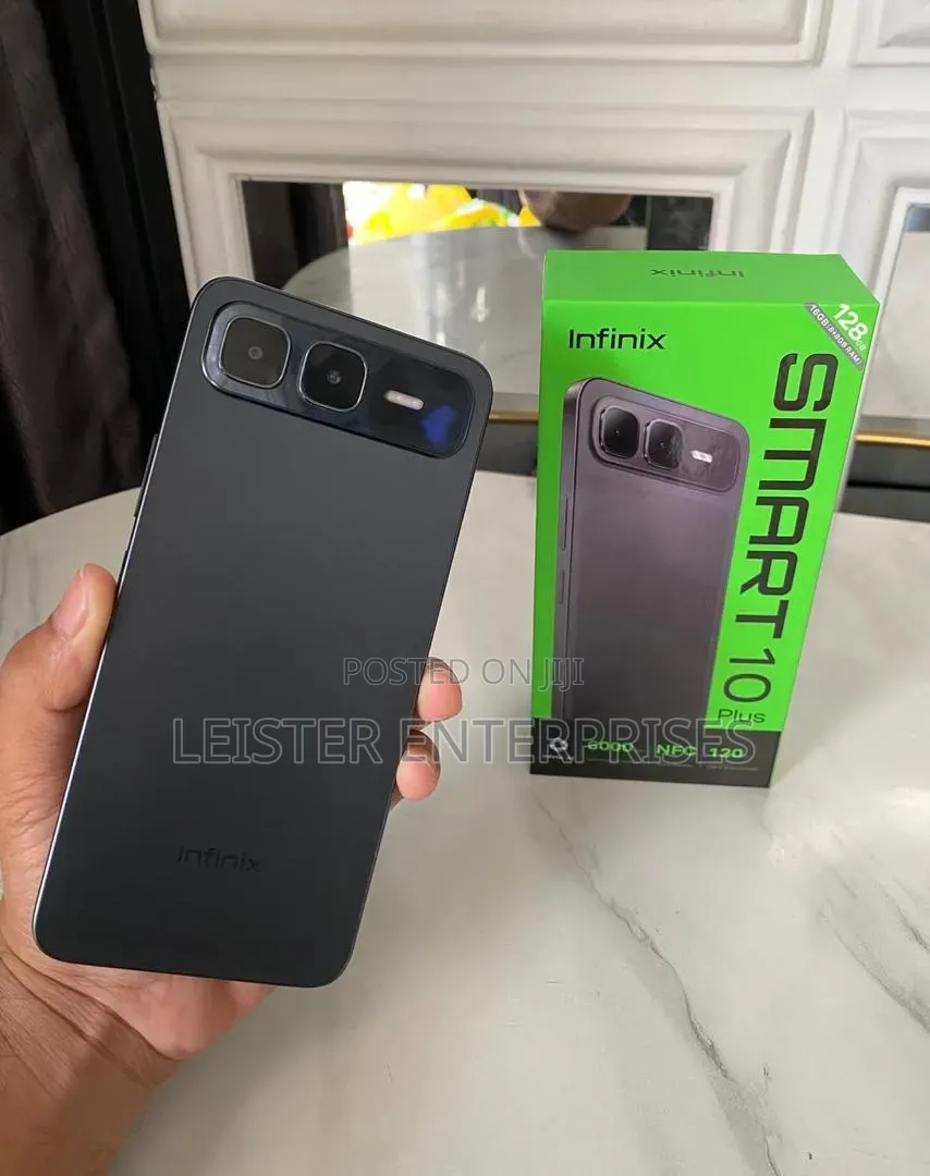 New Infinix Smart 10 Plus 128 GB Black