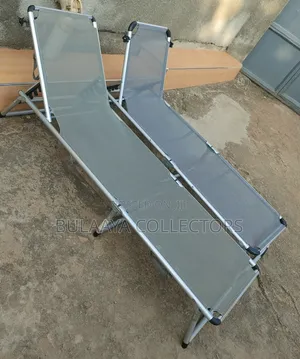 UK Used Songmics Folding Sun Lounger/Garden Chairs/Beach Chairs