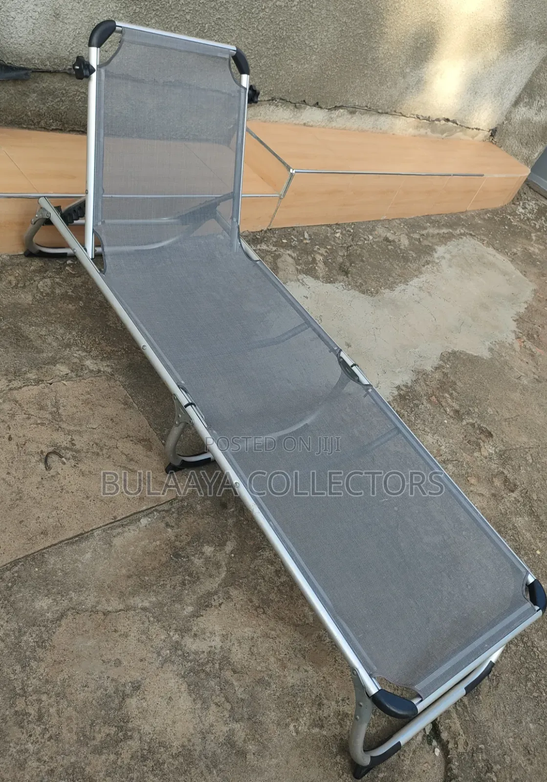 UK Used Songmics Folding Sun Lounger/Garden Chairs/Beach Chairs