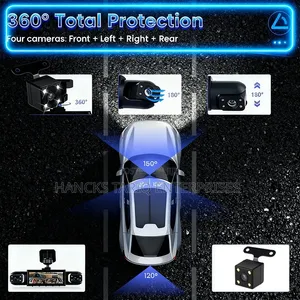 Multi-Lens Car Dashboard Camera / Video Car DVR.