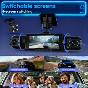Multi-Lens Car Dashboard Camera / Video Car DVR.