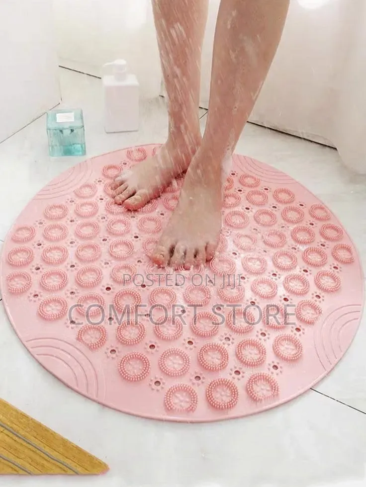 Rubber Bath Mat in Different Colors and Shape