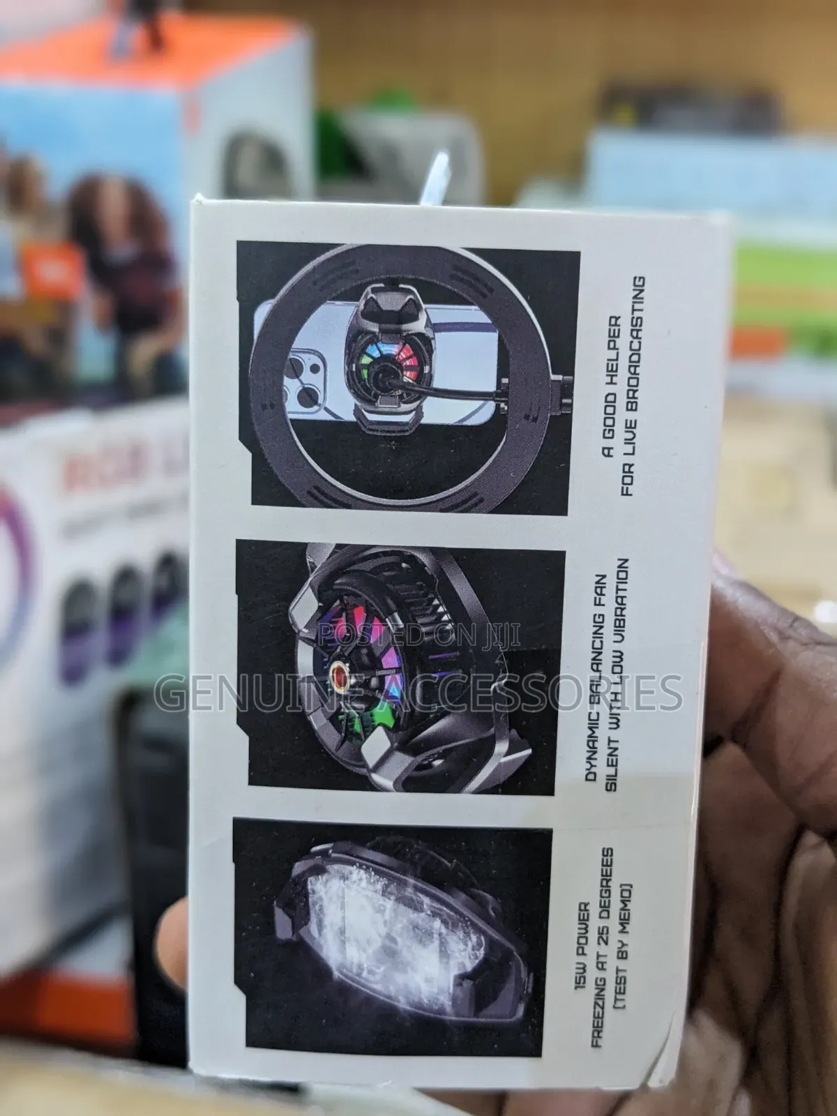 Memo DL 22 Phone Cooler With RGB Light