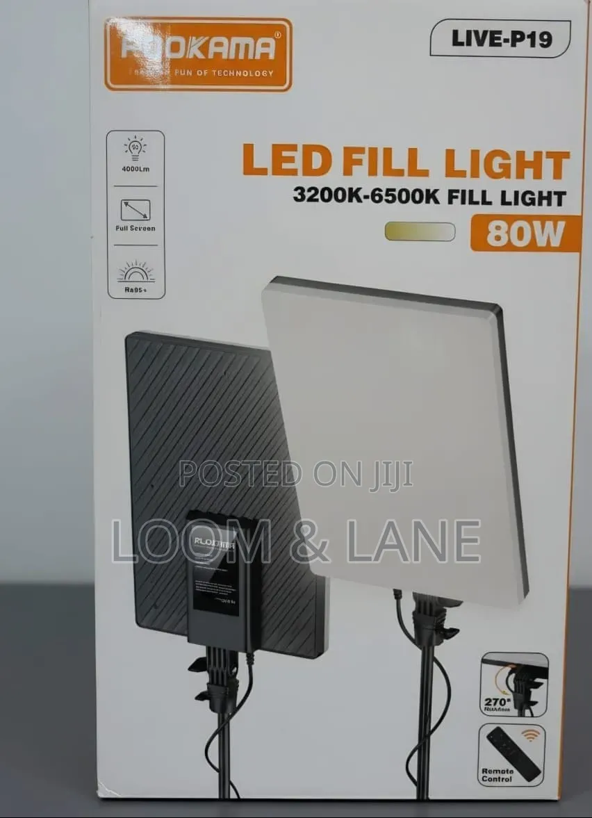 Plokama 80w Led Fill Light With Out RGB