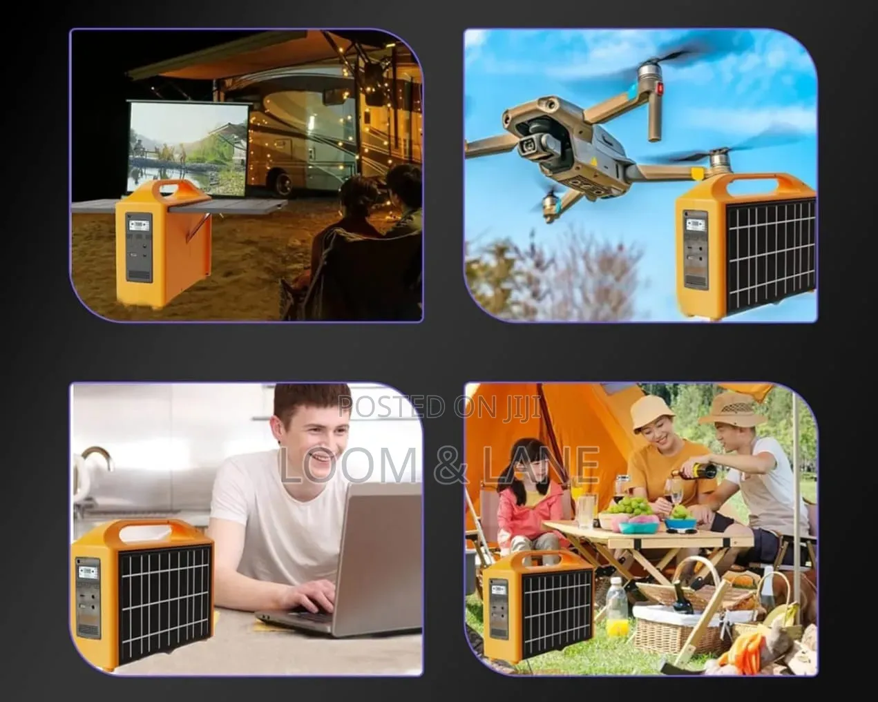 Eg013Li 100W Portable Power Station Solar Generator
