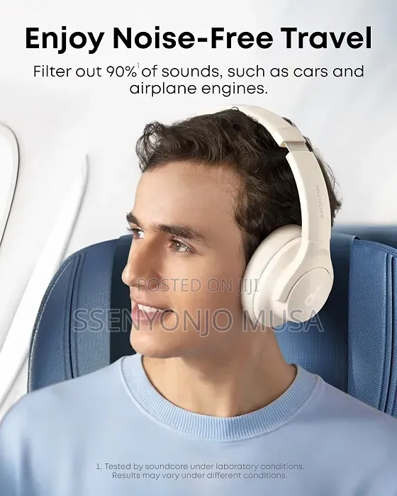 Soundcore by Anker Q20i Hybrid ANC Wireless Over-Ear BT Headphones