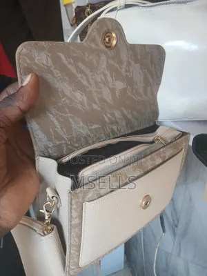 Cross Body Bag (Gold Beige)