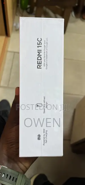 New Xiaomi Redmi 15C 4G 256 GB Black