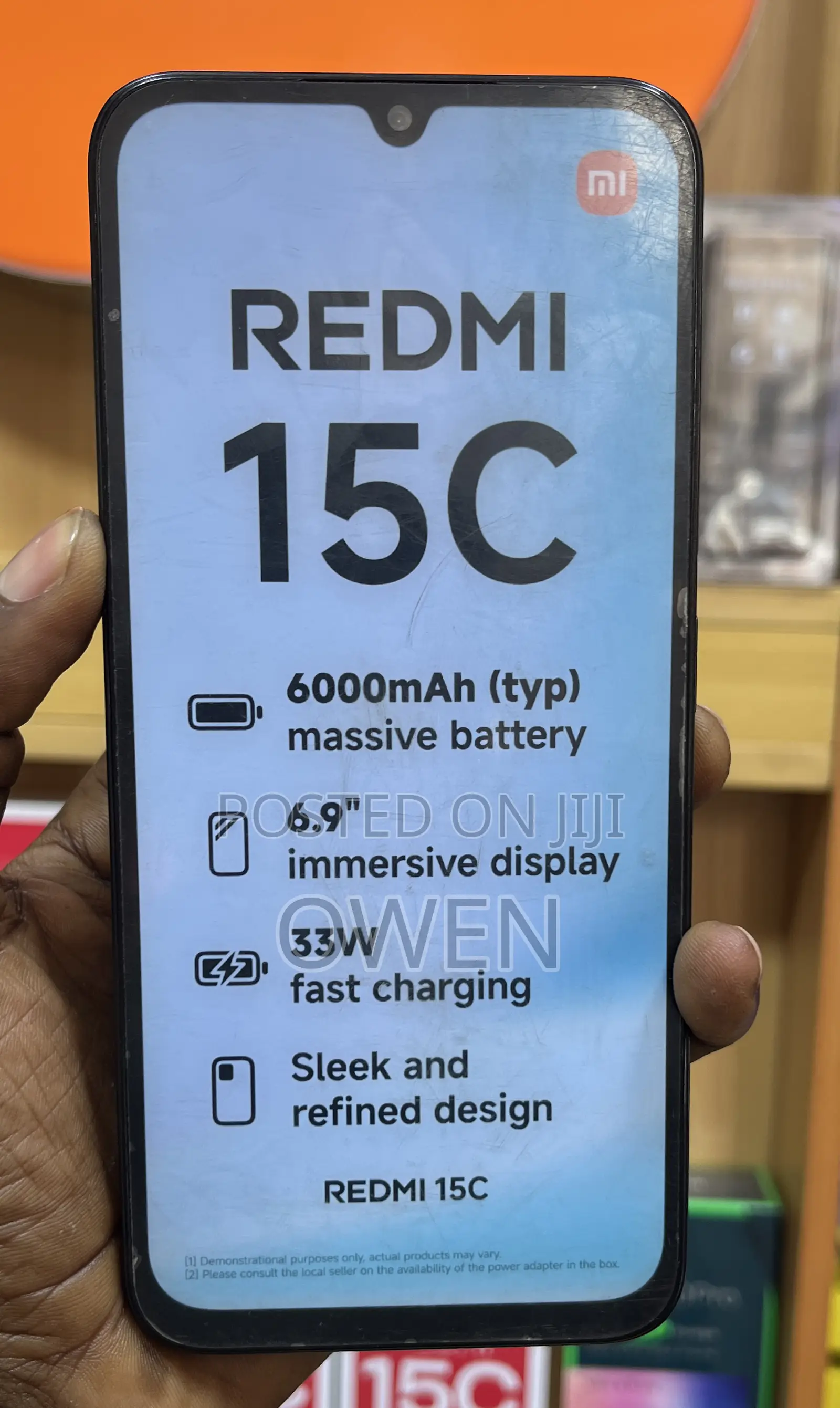 New Xiaomi Redmi 15C 4G 256 GB Black
