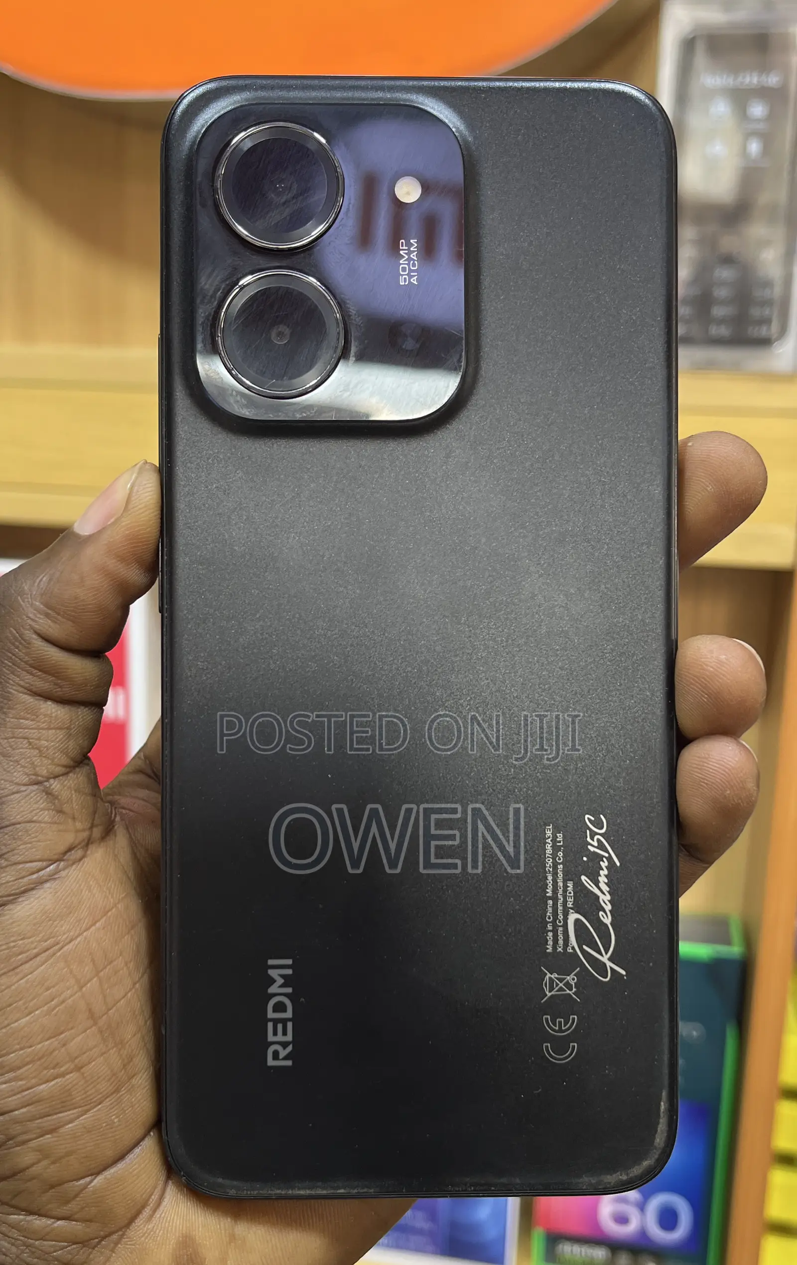 New Xiaomi Redmi 15C 4G 256 GB Black