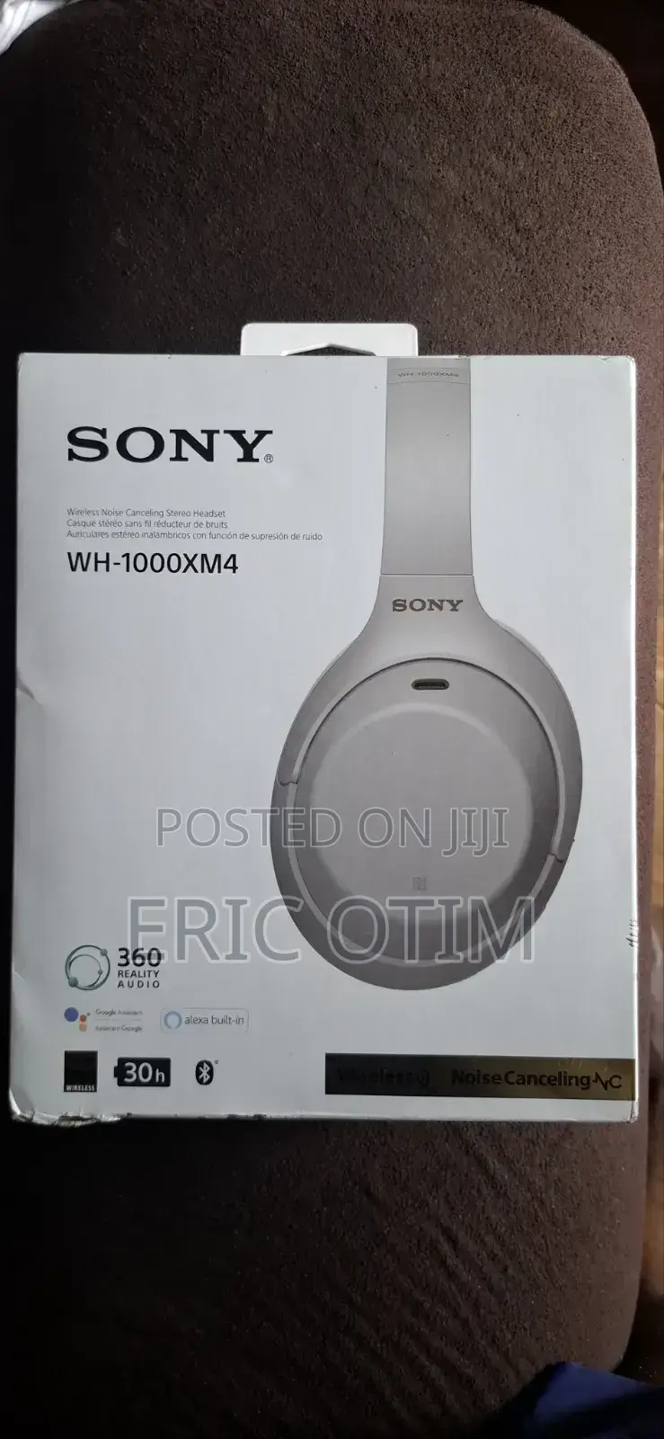 Sony WH-1000XM4 Wireless Premium Noise Canceling Overhead Headphones