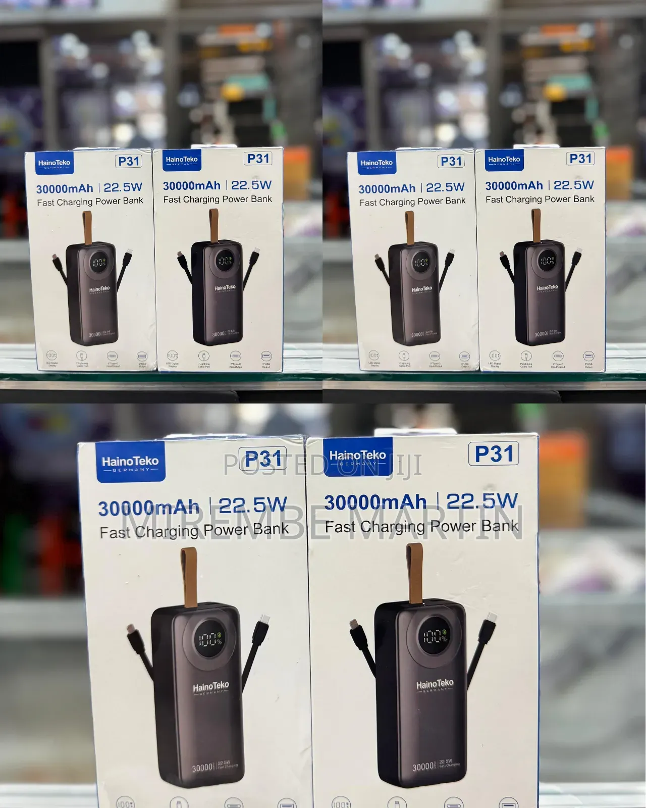 P31 30,000mah Portable Power Bank