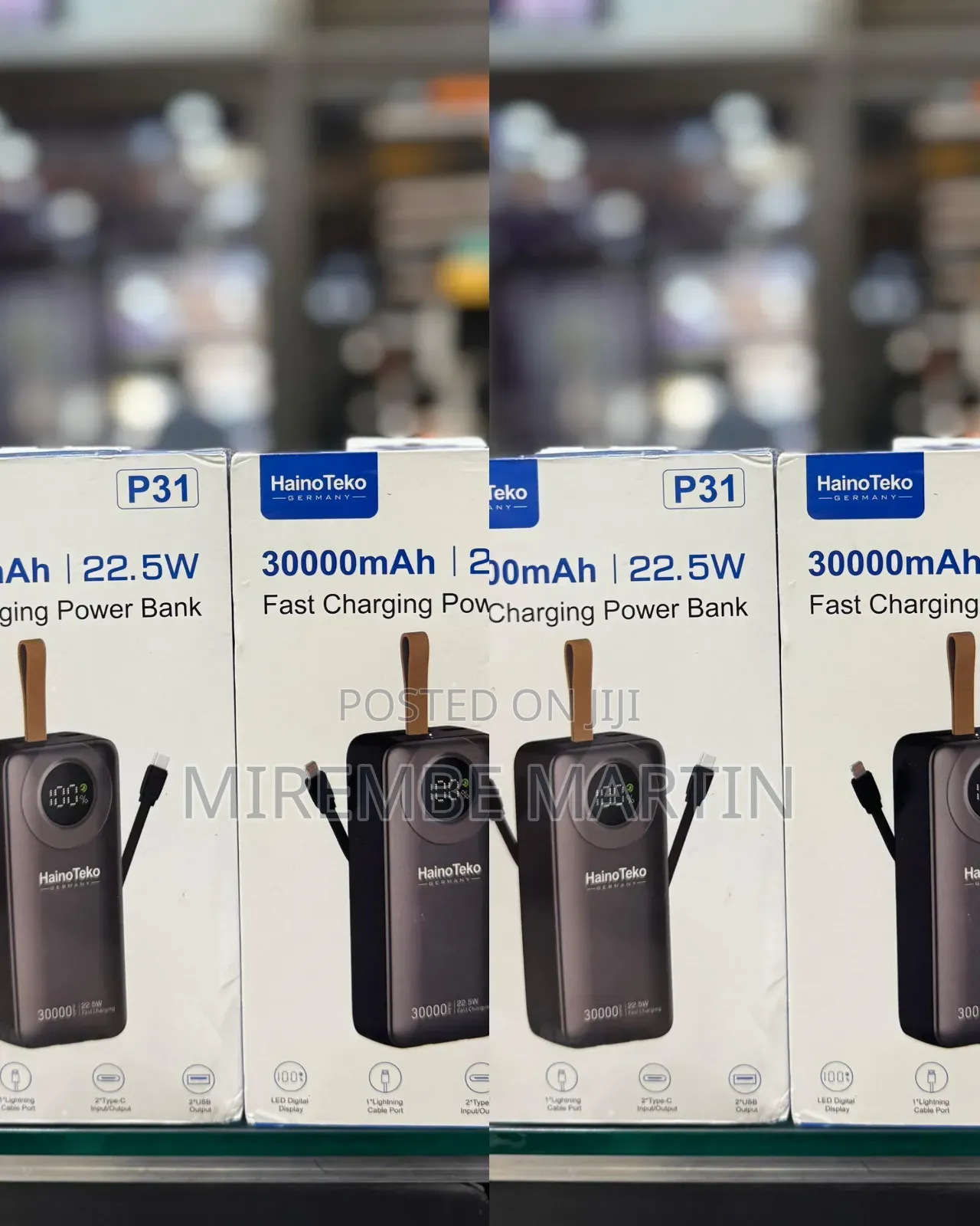 P31 30,000mah Portable Power Bank