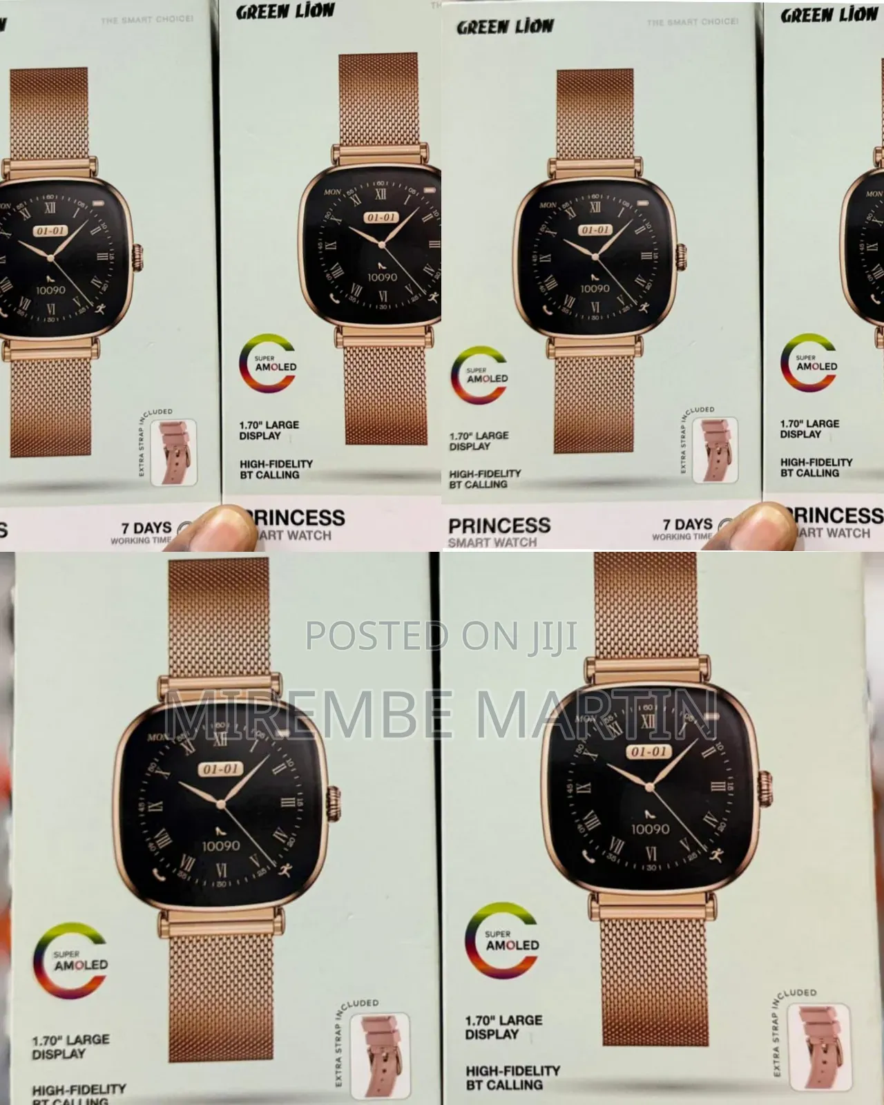 Green Lion Princess Smart Watch