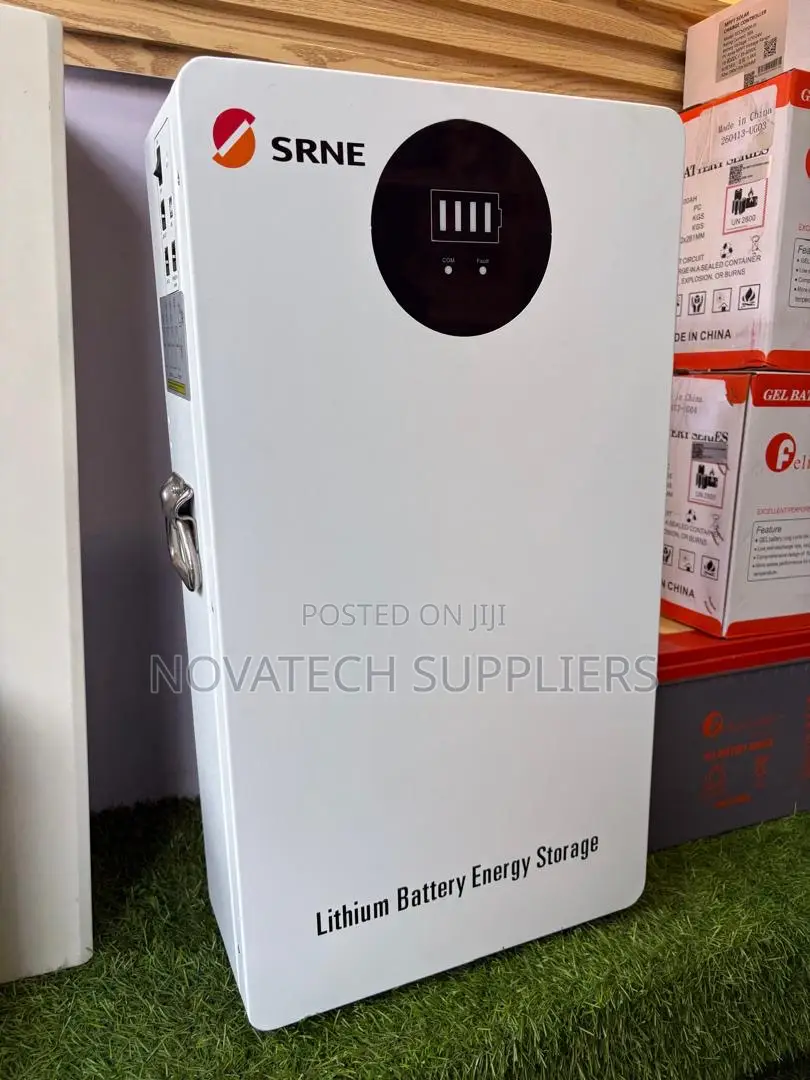 Original SRNE 48V 5.12kWh LiFePO4 Lithium Solar Battery