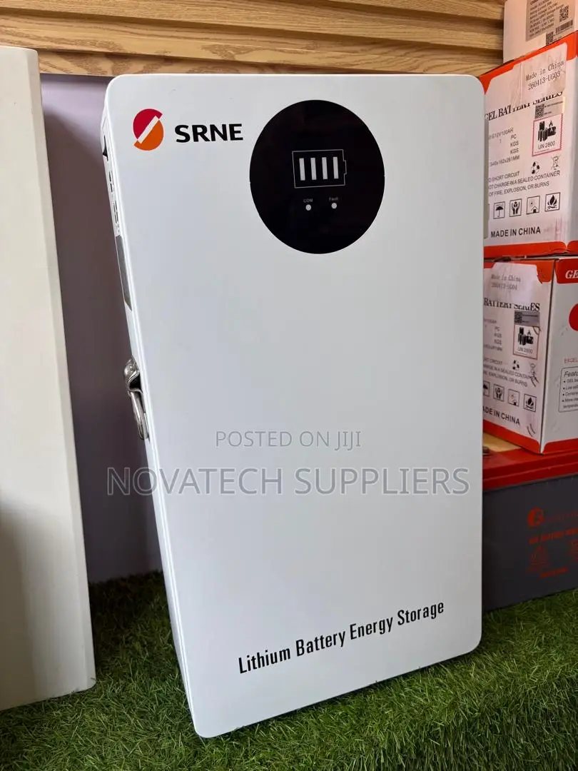 Original SRNE 48V 5.12kWh LiFePO4 Lithium Solar Battery