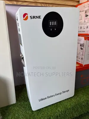 SRNE 5.12kWh 48V 100Ah Wall Mounted Lithium Battery Pack