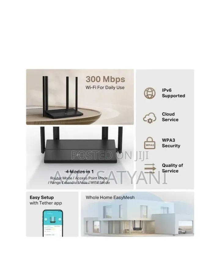 TP Link 300mbps Wireless N Speed Tl-Wr846n,Wr 840n