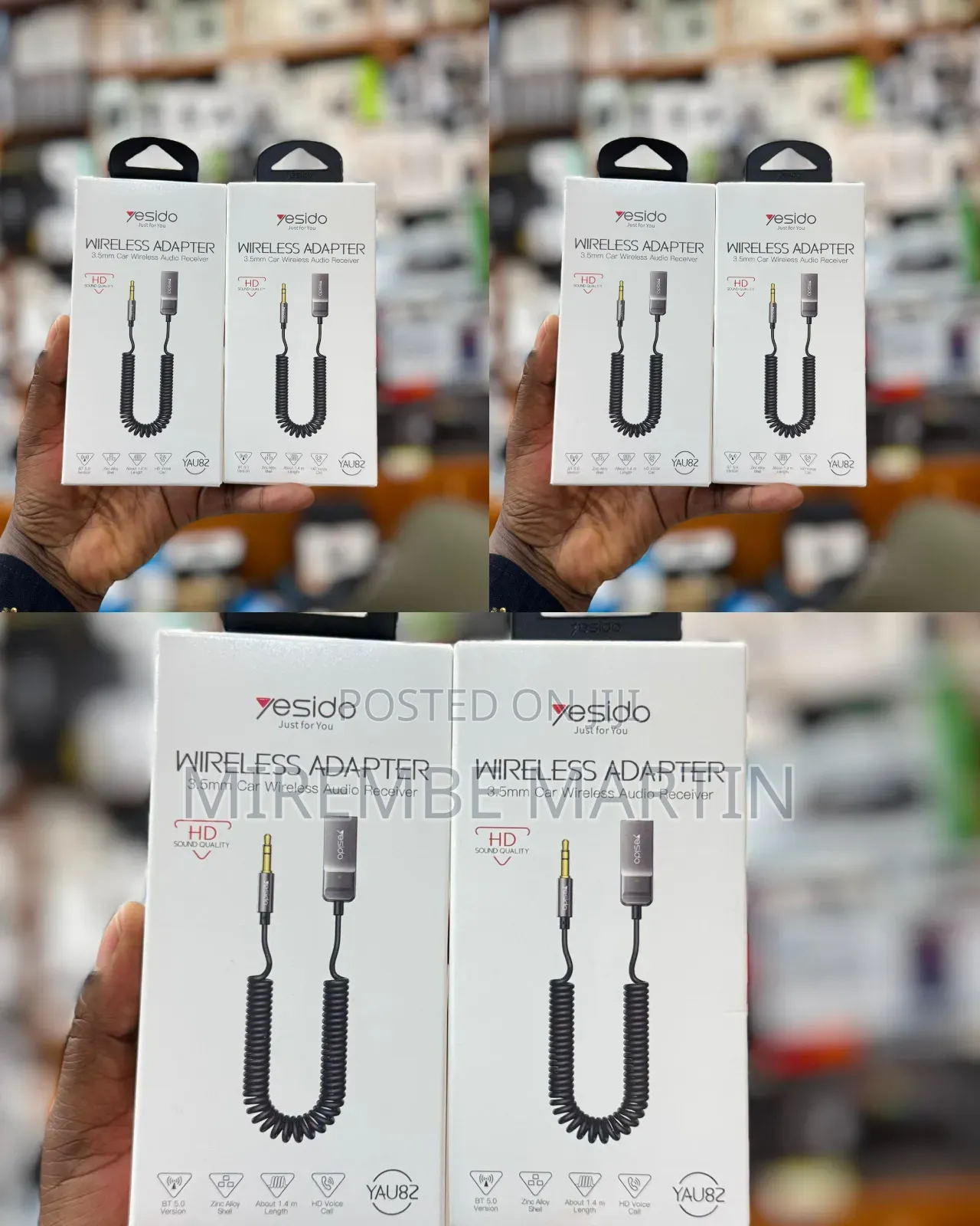 Yesido Wireless Audio Receiver YAU82