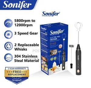 Sonifer Electric Milk Frother, Model SF-8154