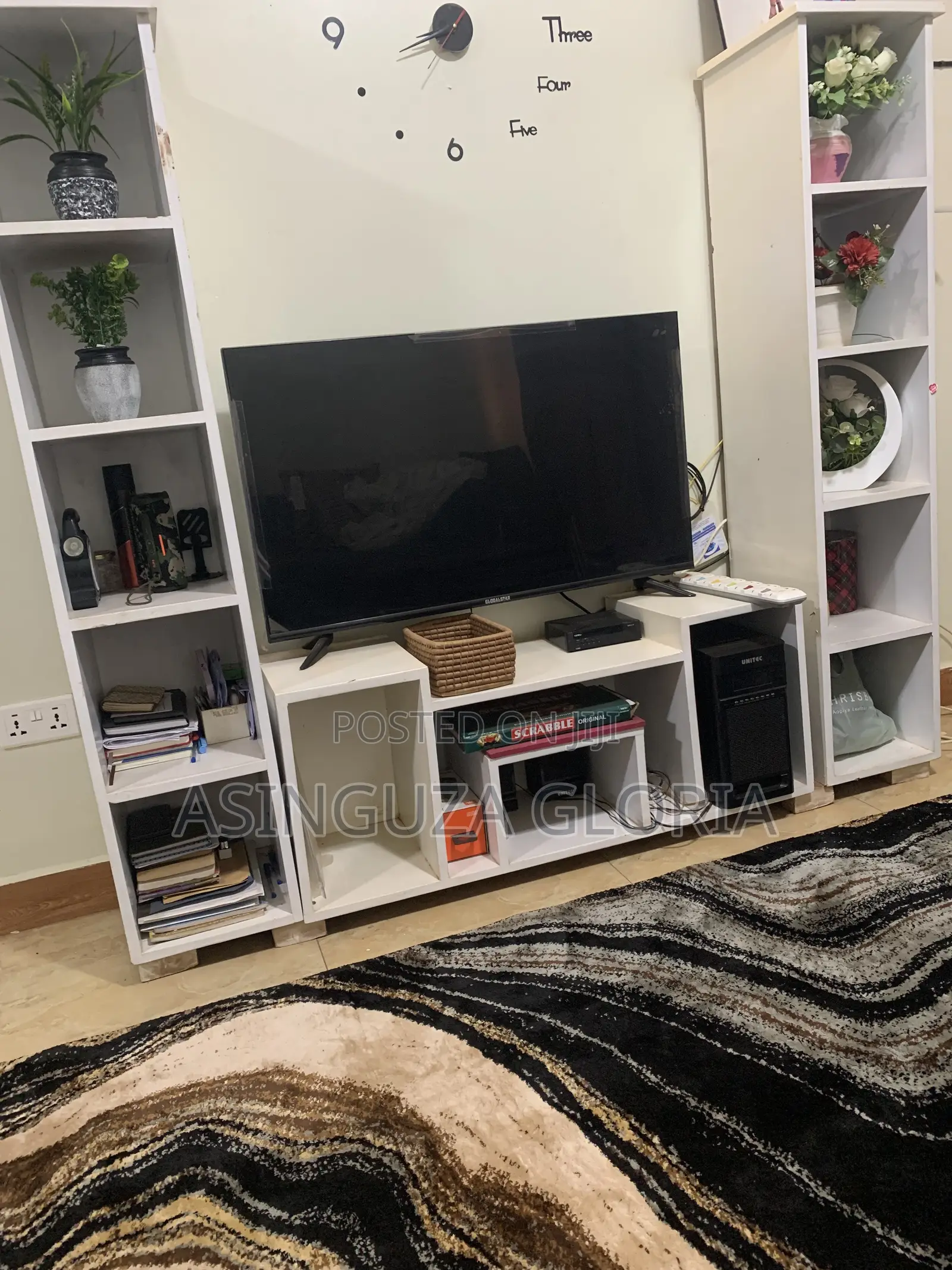 White TVstand