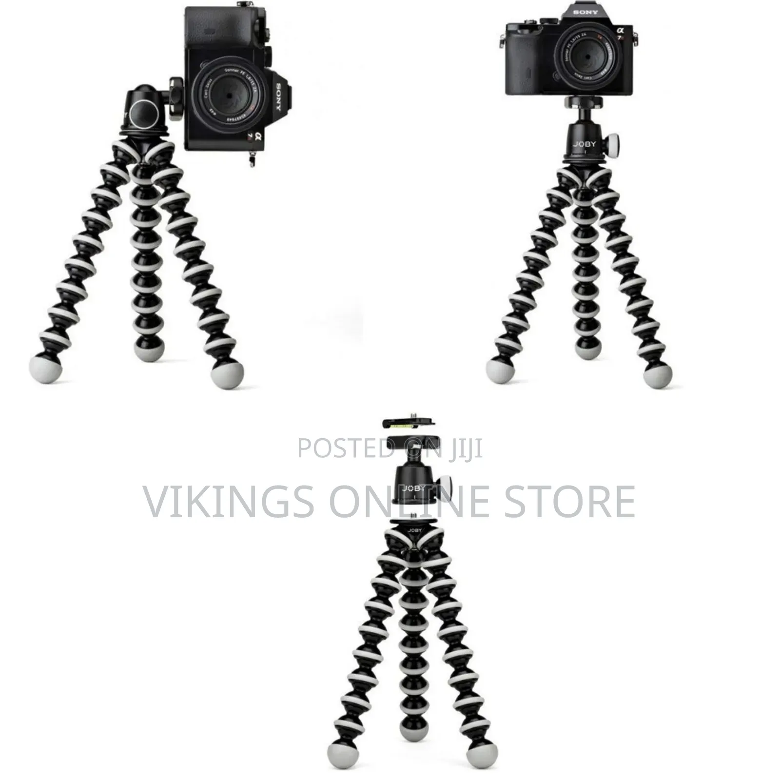 Joby GorillaPod SLR Zoom. Flexible Tripod With Ballhead Bundle for DSL