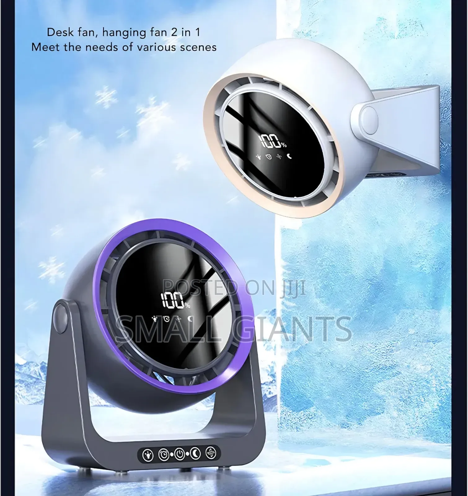 Multifunctional Desk Air Circulator Fan