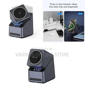 Green Lion 4 Device Multi Wireless Charger With Adjustable Viewing