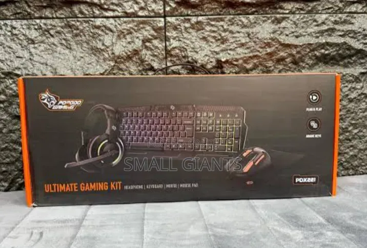 Porodo Gaming 4-in-1 Combo Set