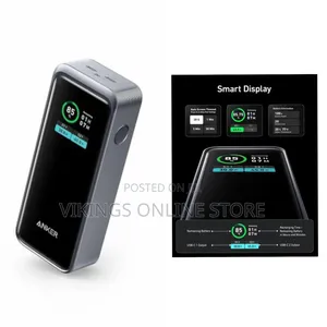 Anker Prime Power Bank, Powercore Ganprime 12,000 mAh 2-Port Portable