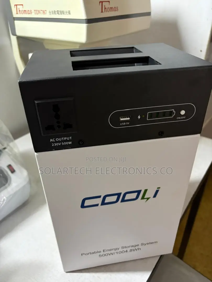 Cooli 1000Wh Rechargeable Backup Power Station 500W 6000 Cycles