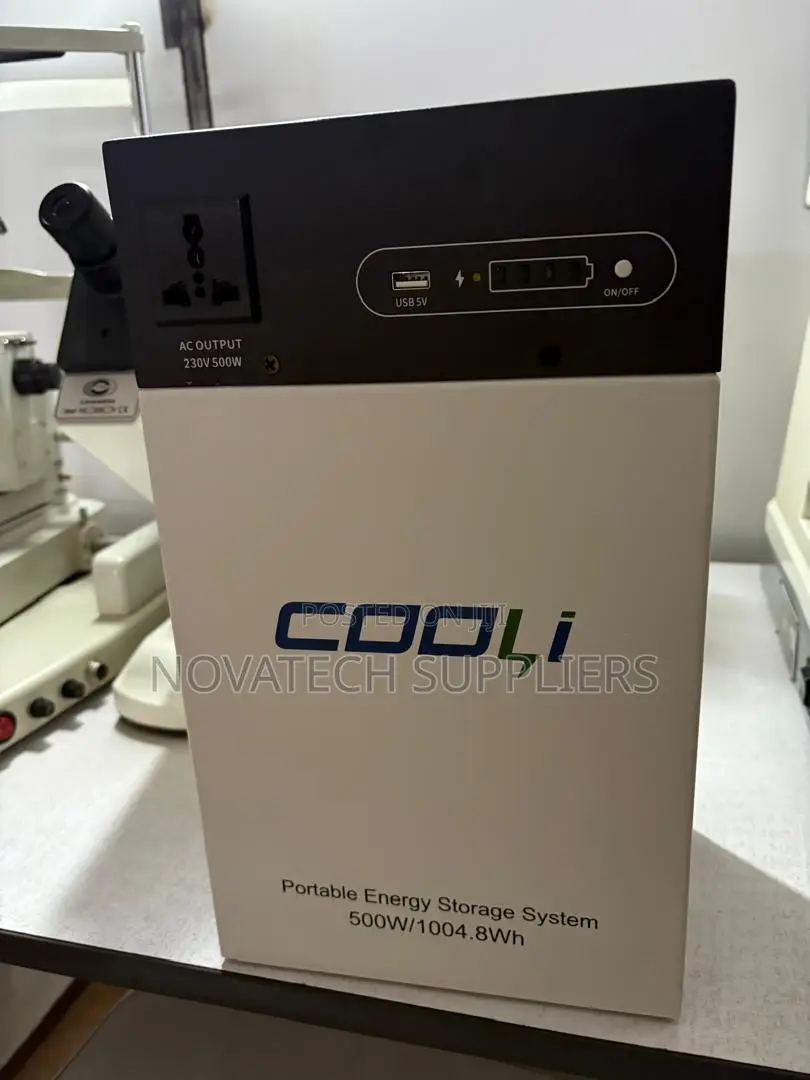 Cooli 1000Wh Rechargeable Backup Power Station 500W -AC Solar Source