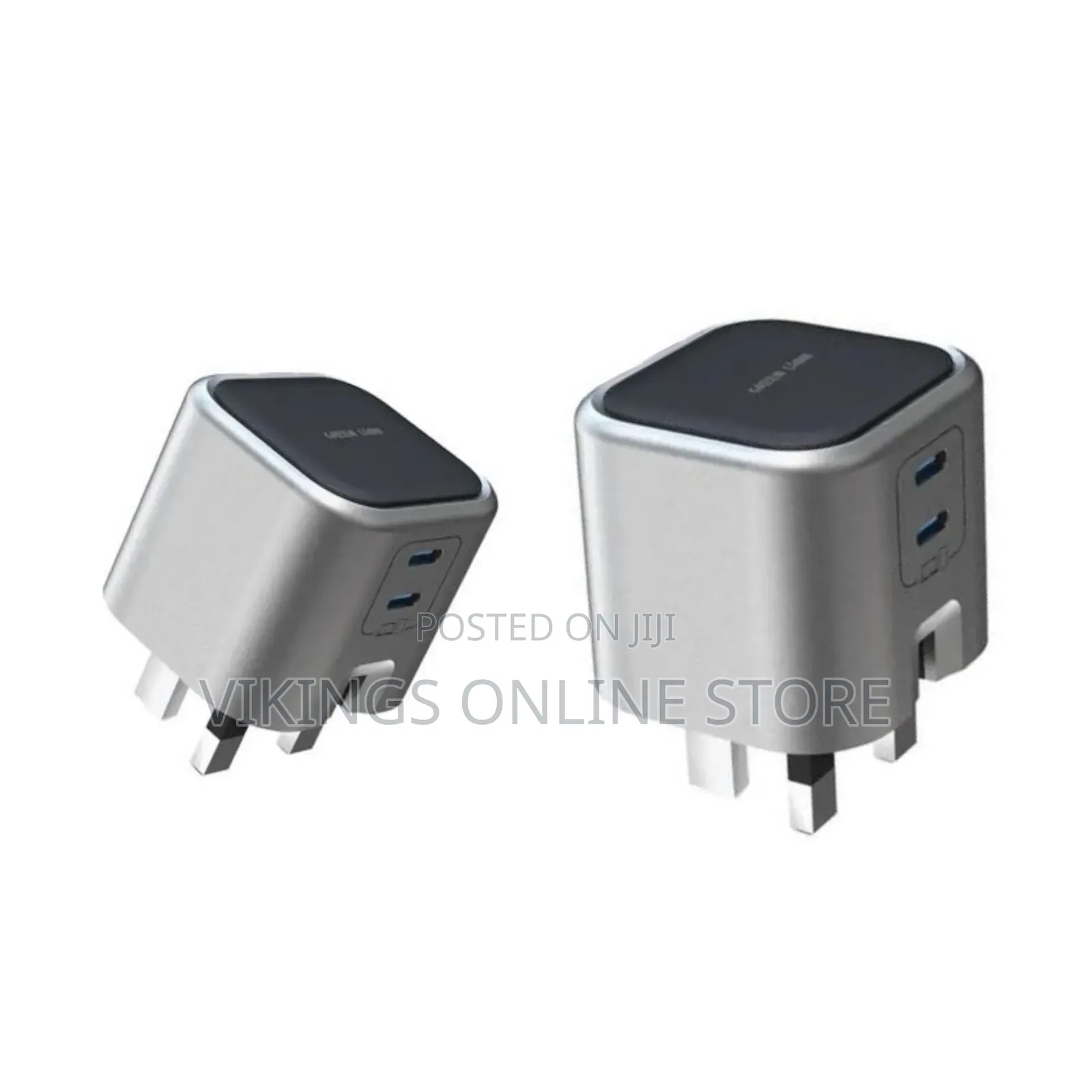 Green Lion GaN Adapter Wall Charger 45W 2 USB-C Ports PD 3.0 Fast