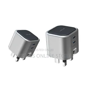 Green Lion GaN Adapter Wall Charger 45W 2 USB-C Ports PD 3.0 Fast