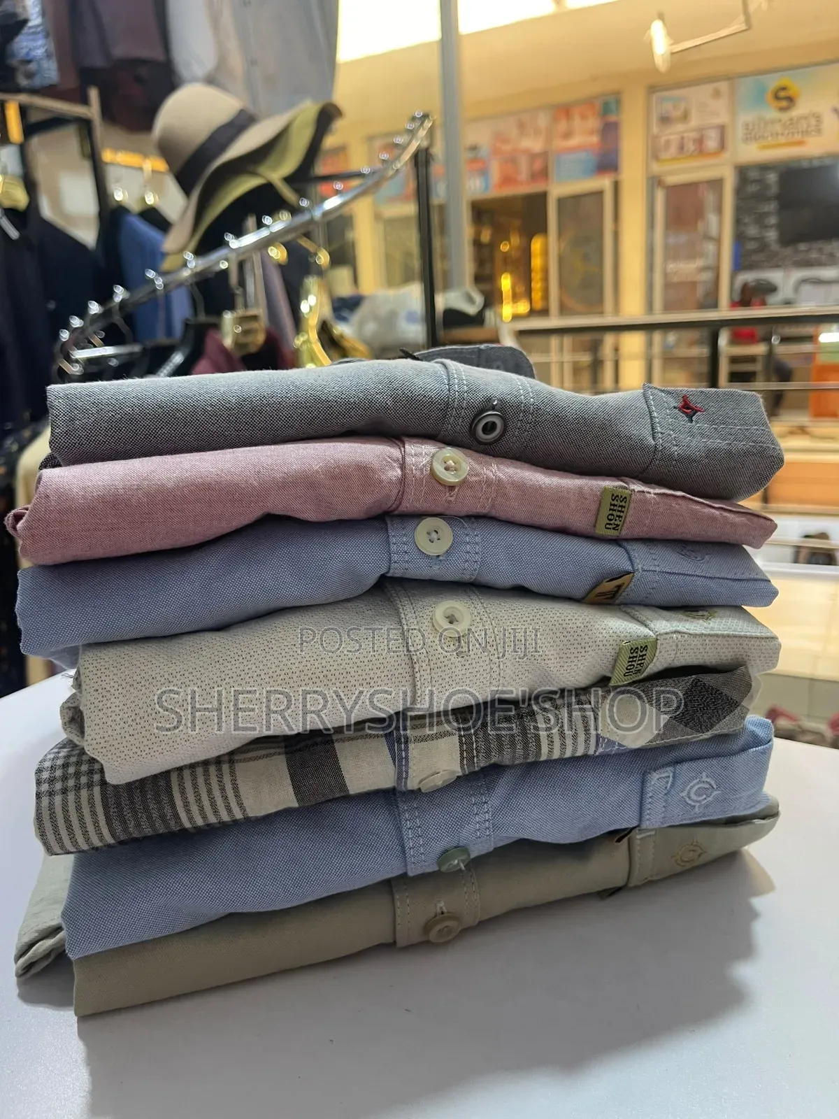 Short Sleeved Cotton Shirts