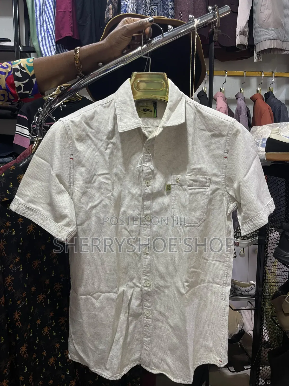 Short Sleeved Cotton Shirts