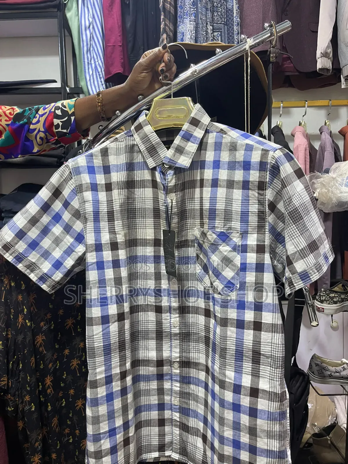 Short Sleeved Cotton Shirts