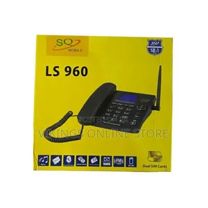 SQ Mobile LS-960 Dual Sim GSM Wireless Landline Desktop Phone