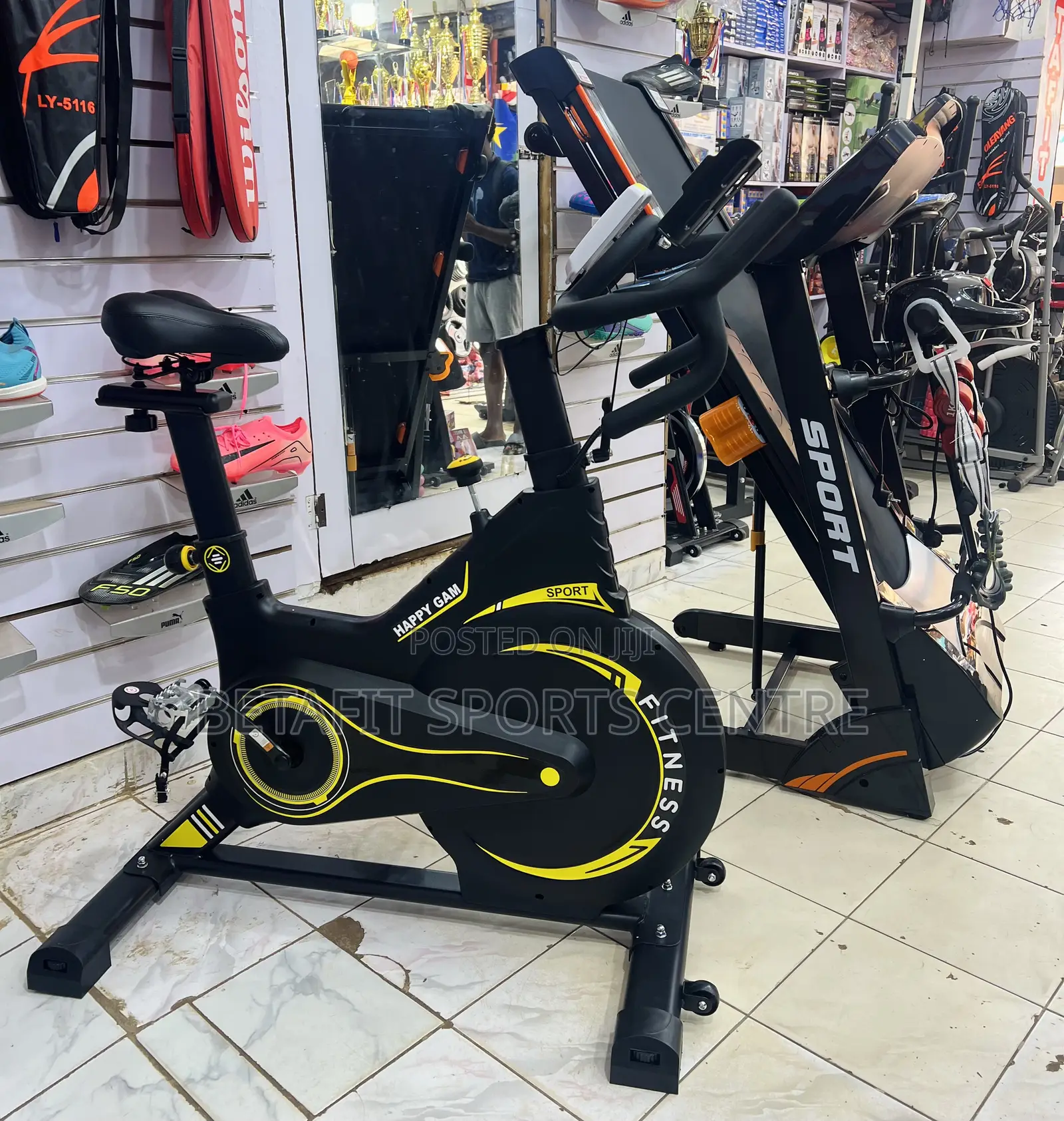 Commercial Treadmill With Exercise Bike